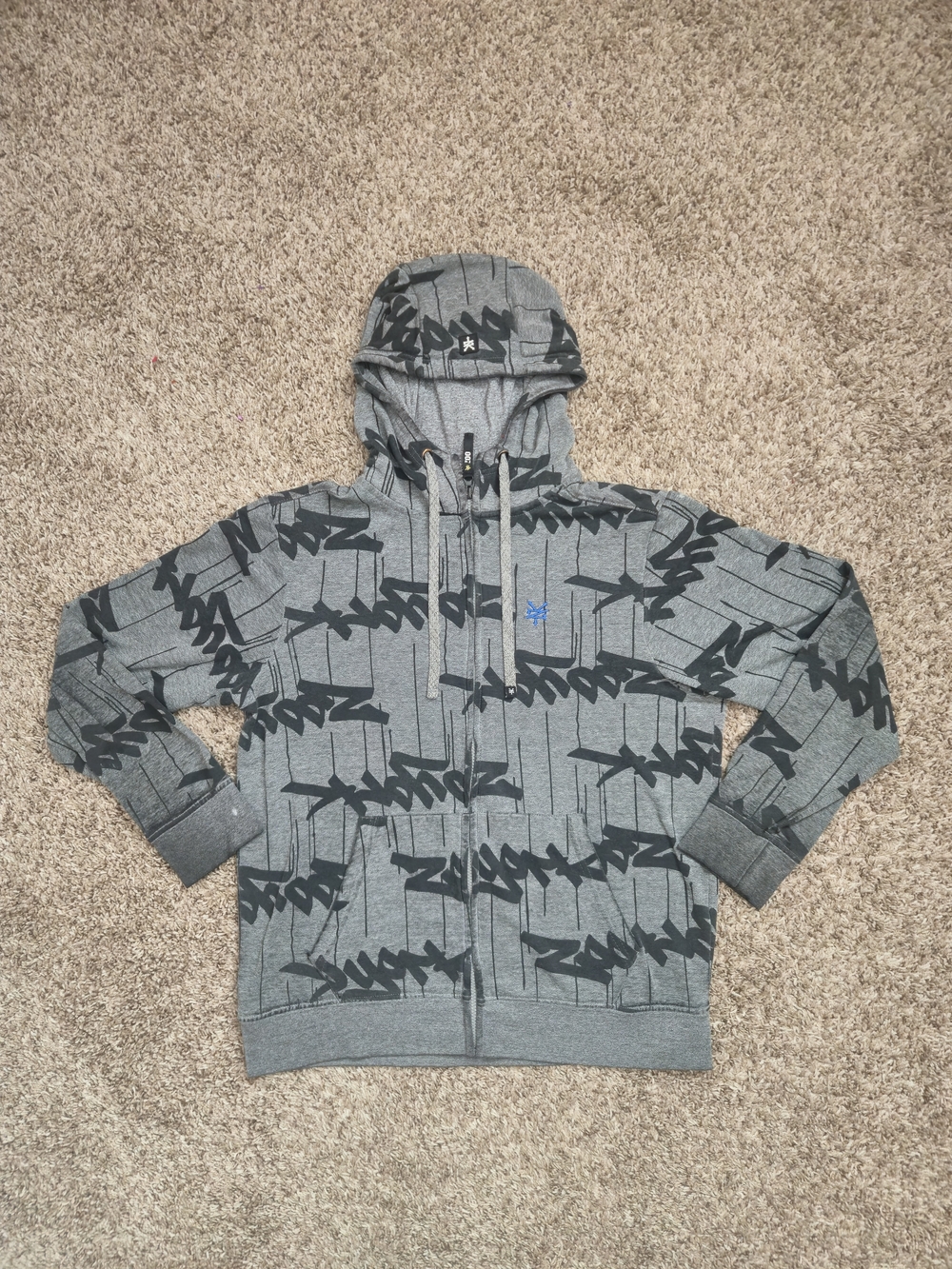 Zooyork Y2K Zip Sweater Hoodie
Mens Size Medium